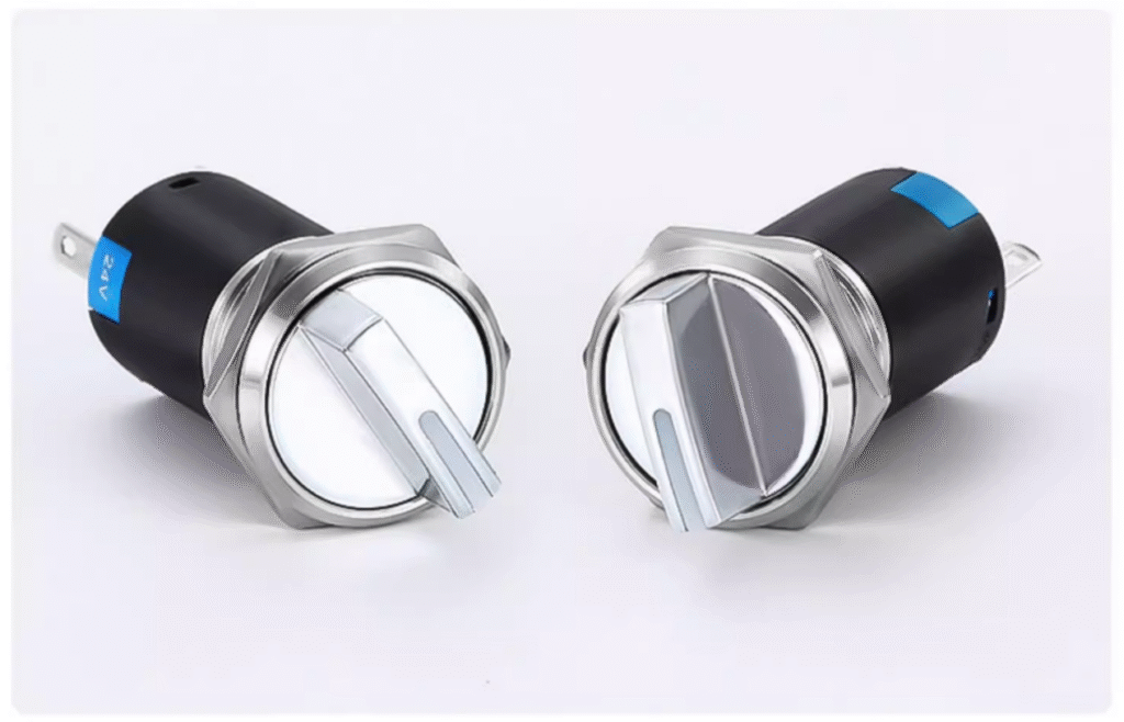 GQ16 Illuminated knob push button switch 2