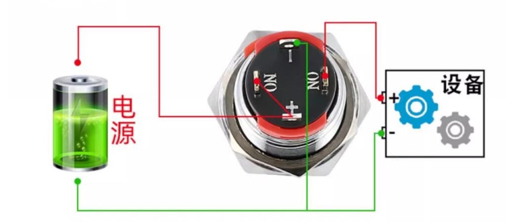 YJ-GQ12B LED light keeps on