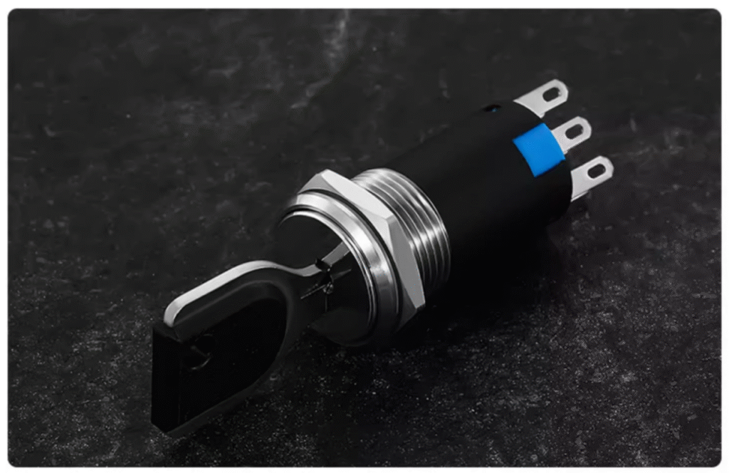 Yijia Metal Push Button Switch YJ-GQ16 key-lock selector Application Solution