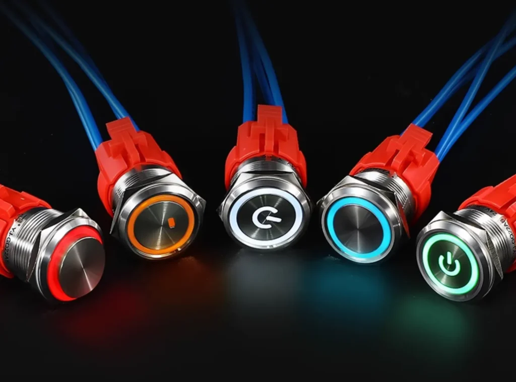 metal push button switch